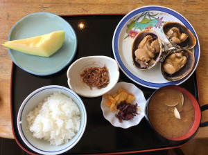 焼大はまぐり定食