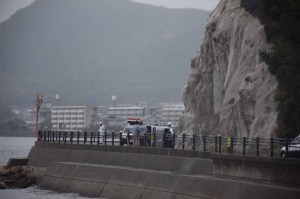 玉野市事故現場
