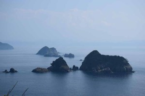 江南町福浦の先端